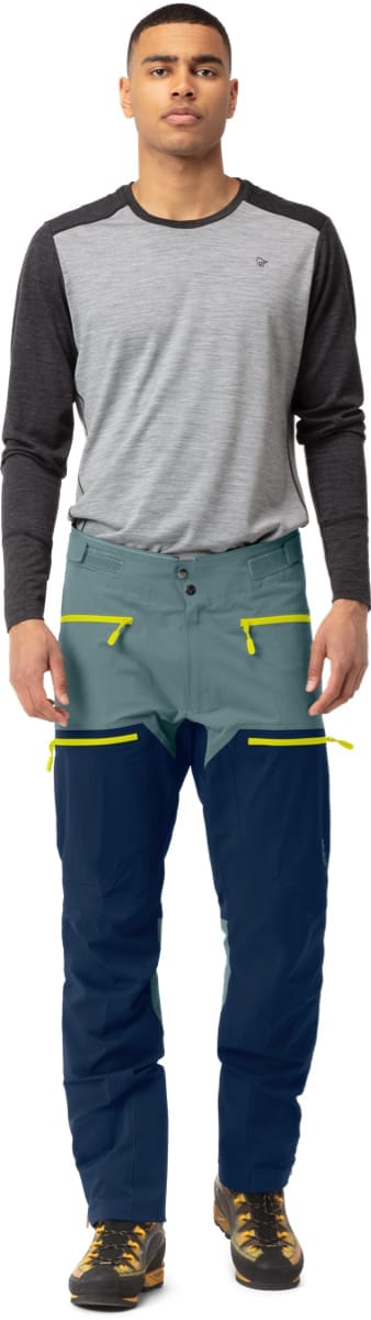 Norrøna Trollveggen Flex1 Pants M's North Atlantic/Indigo Night Norrøna Norrøna Trollveggen Flex1 Pants M's North Atlantic/Indigo Night Norrøna