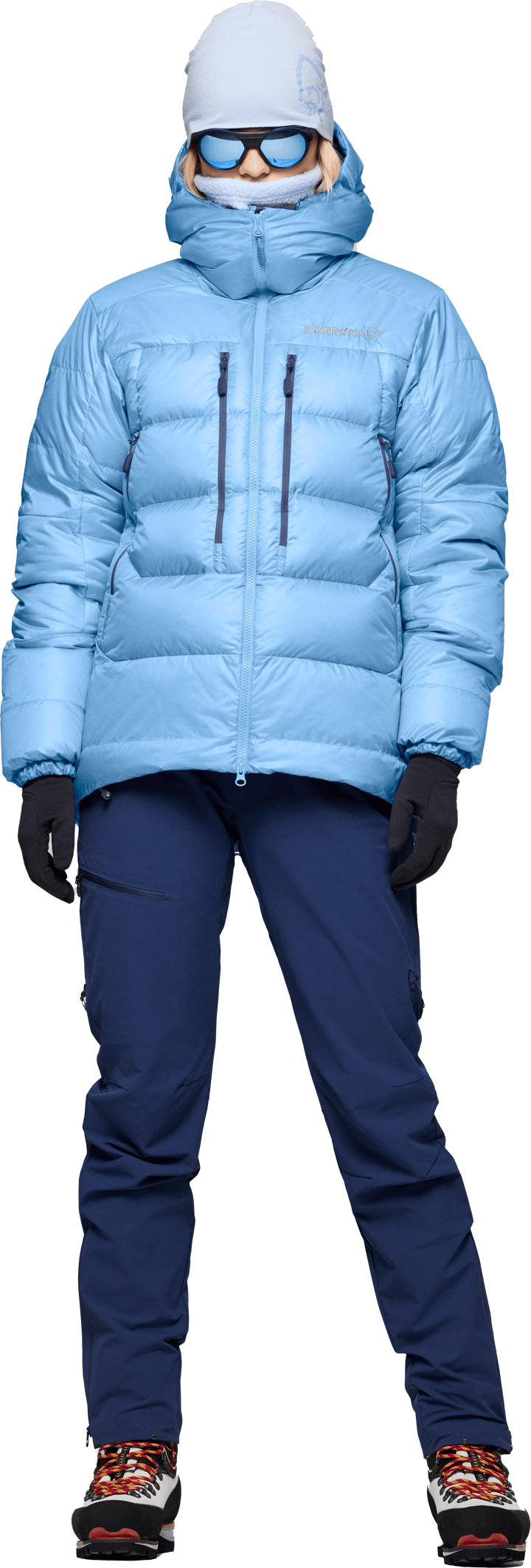 Norrøna Women's Trollveggen Down800 Hood  Allure Norrøna