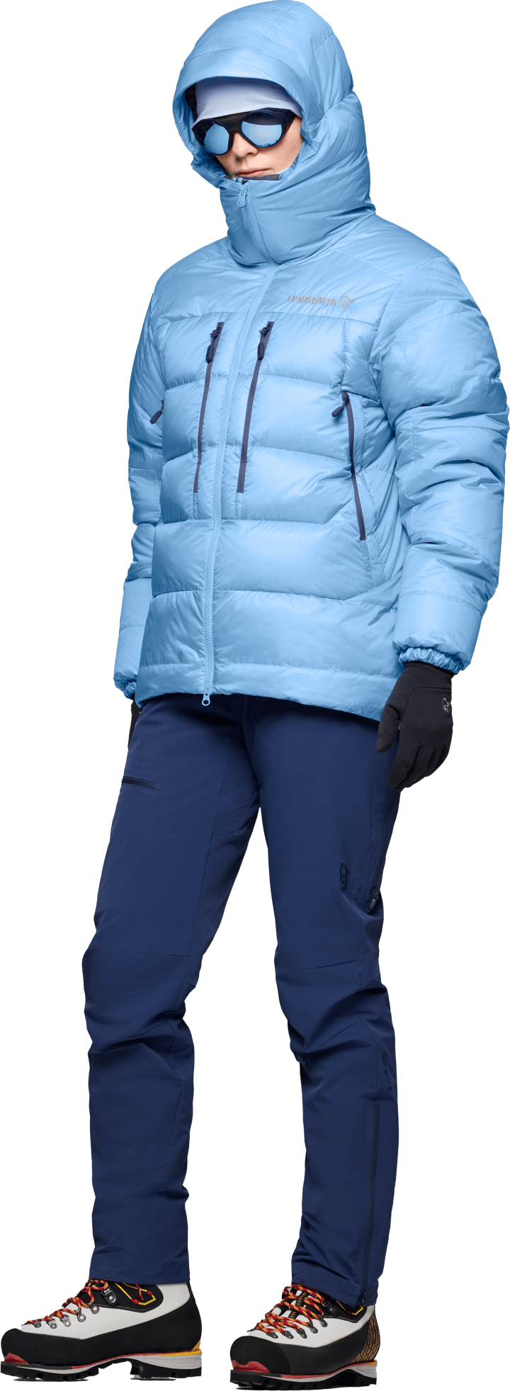Norrøna Women's Trollveggen Down800 Hood  Allure Norrøna