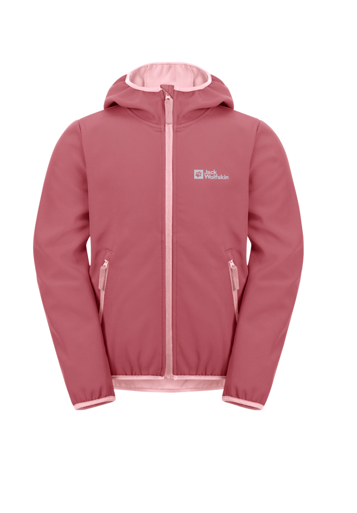 Jack Wolfskin Kids' Fourwinds Jacket Soft Pink Jack Wolfskin