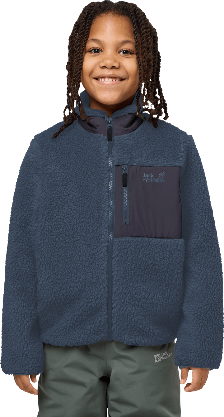 Jack Wolfskin Kids' Ice Curl Jacket Midnight Sky Jack Wolfskin
