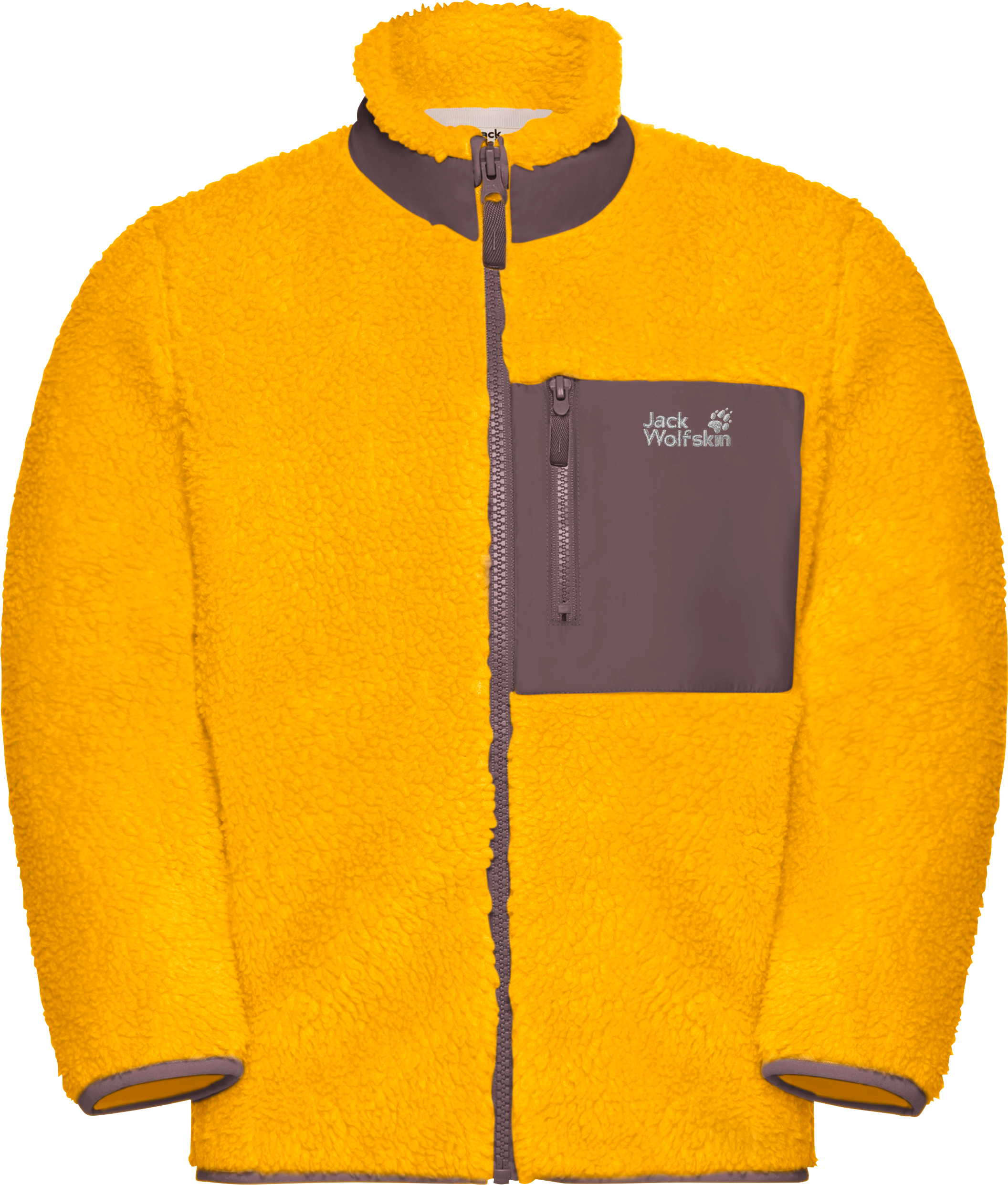 Jack Wolfskin Kids' Ice Curl Jacket Burly Yellow Jw