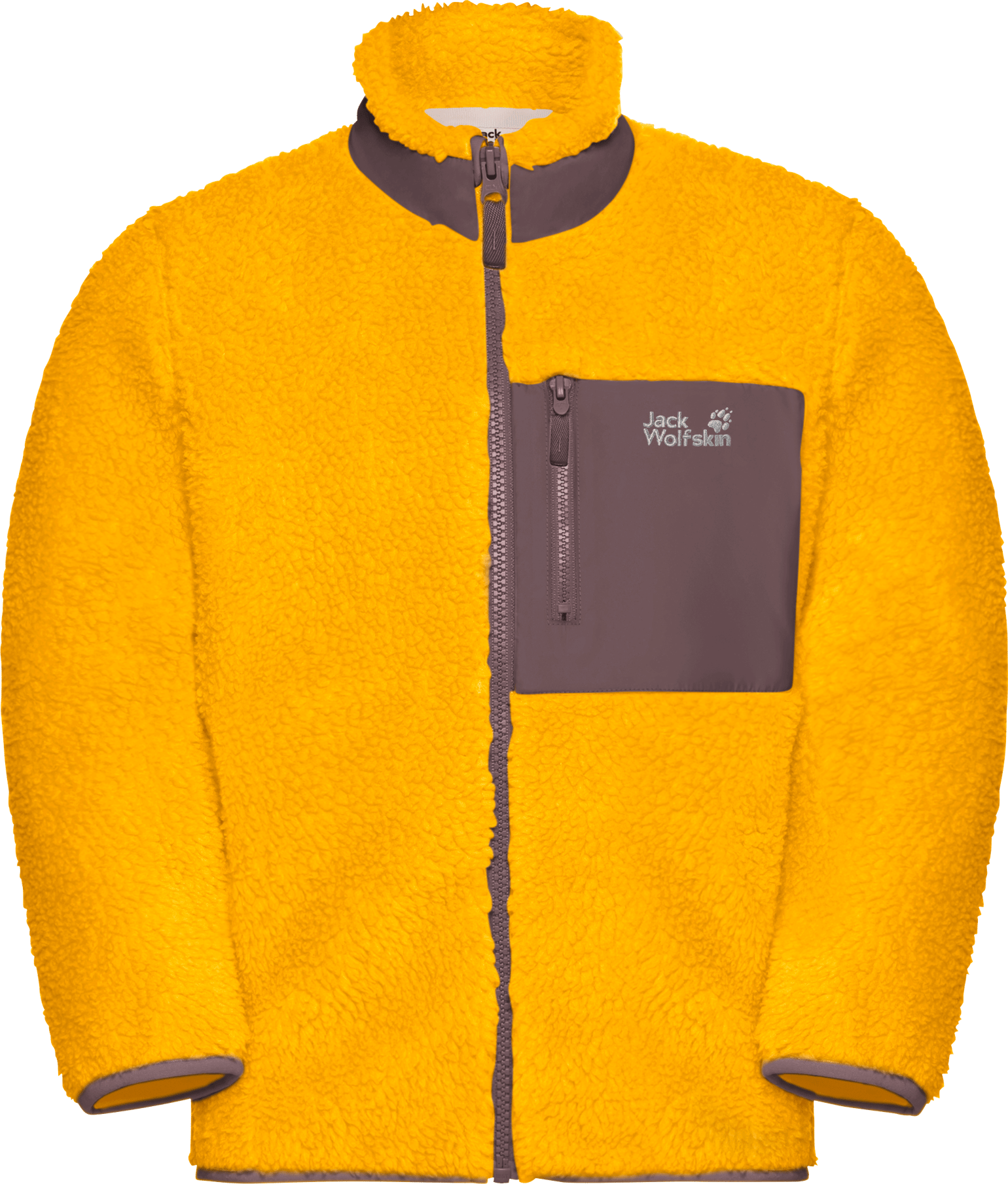 Jack Wolfskin Kids' Ice Curl Jacket Burly Yellow Jw