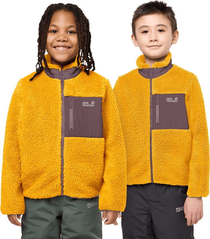 Jack Wolfskin Kids' Ice Curl Jacket Burly Yellow Jw Jack Wolfskin