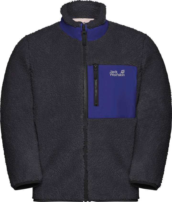 Jack Wolfskin Kids' Ice Curl Jacket Phantom / Glow Ink Jack Wolfskin