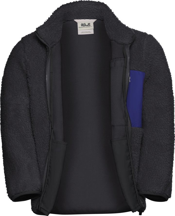 Jack Wolfskin Kids' Ice Curl Jacket Phantom / Glow Ink Jack Wolfskin