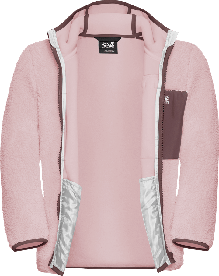 Jack Wolfskin Kids' Ice Curl Hood Jacket Dusty Blush Jack Wolfskin