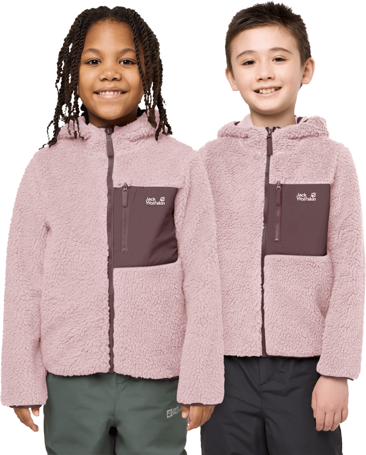 Jack Wolfskin Kids' Ice Curl Hood Jacket Dusty Blush Jack Wolfskin