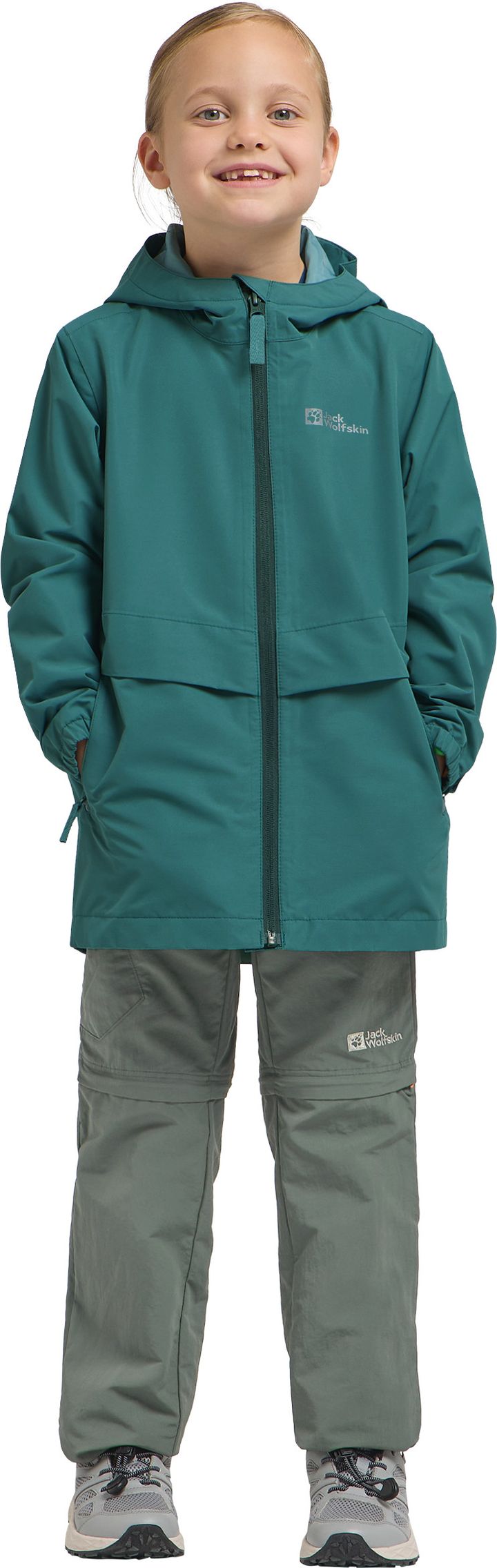 Jack Wolfskin Kids' Malima Jacket G Jade Green Jack Wolfskin