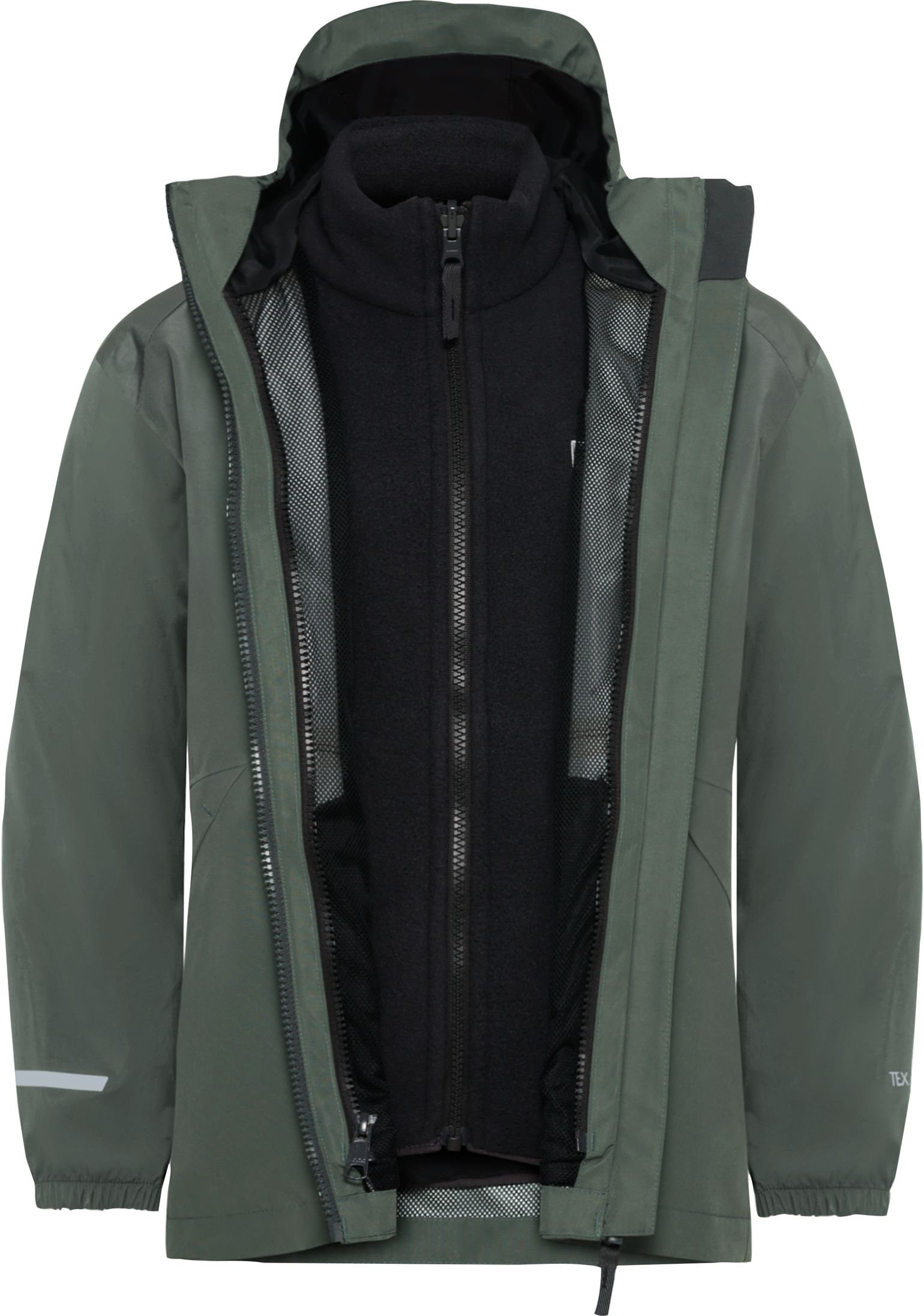 Jack Wolfskin Kids' Iceland 3-in-1 Jacket Slate Green / Slate Green