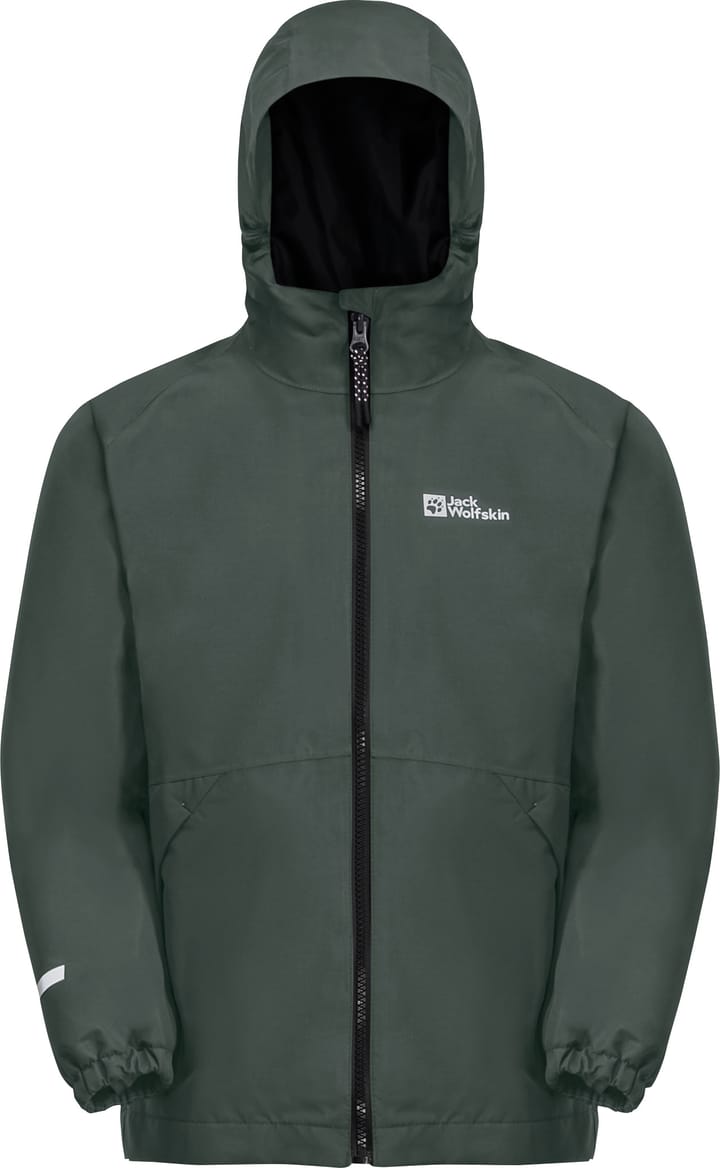 Jack Wolfskin Kids' Iceland 3-in-1 Jacket Slate Green/Black Jack Wolfskin Jack Wolfskin Kids' Iceland 3-in-1 Jacket Slate Green/Black Jack Wolfskin