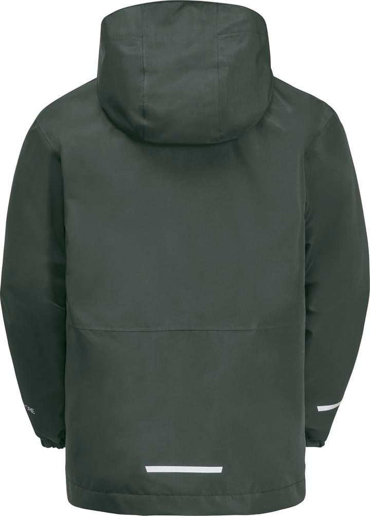 Jack Wolfskin Kids' Iceland 3-in-1 Jacket Slate Green/Black Jack Wolfskin Jack Wolfskin Kids' Iceland 3-in-1 Jacket Slate Green/Black Jack Wolfskin
