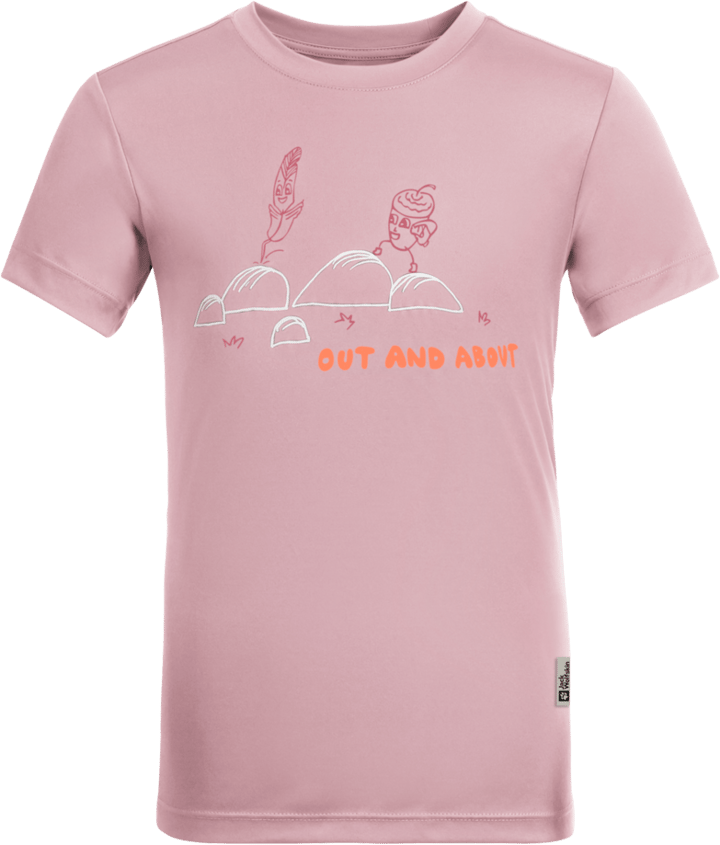 Jack Wolfskin Kids' Out And About Tee Water Lily Jack Wolfskin
