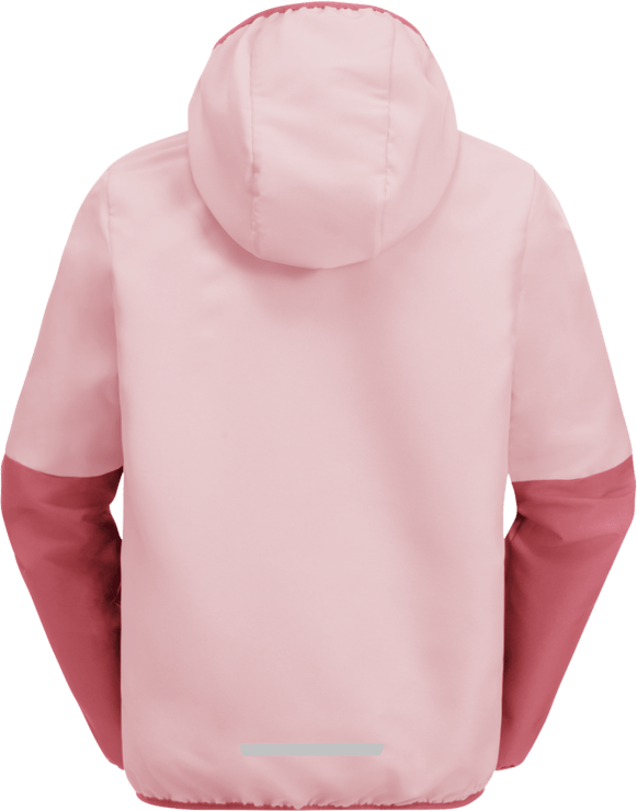 Jack Wolfskin Kids' Turbulence Hooded Jacket Soft Pink Jack Wolfskin