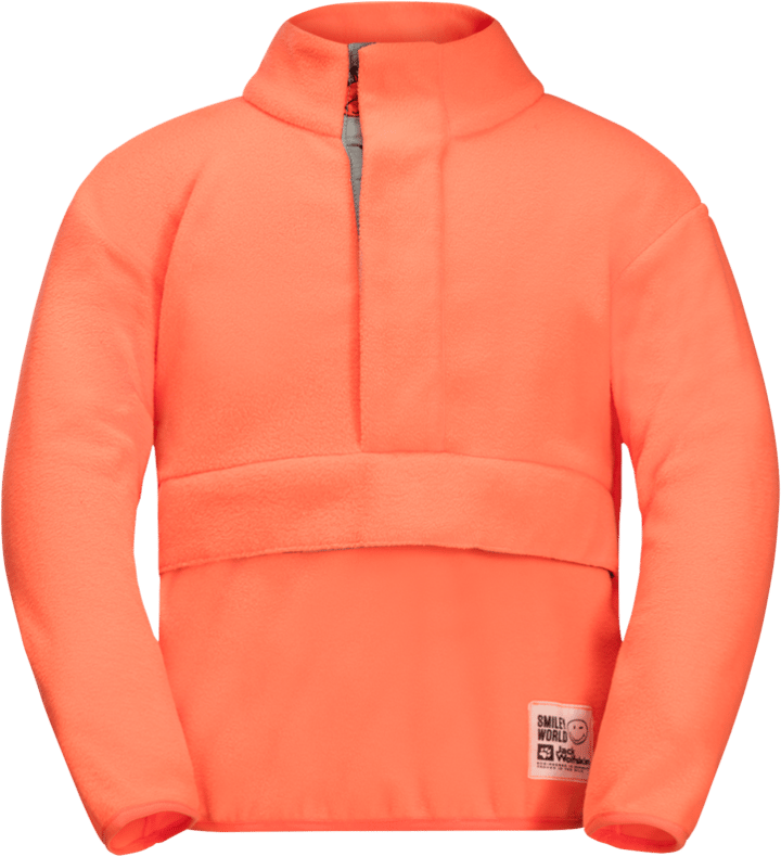 Jack Wolfskin Kids' Smileyworld Midlayer Digital Orange Jack Wolfskin