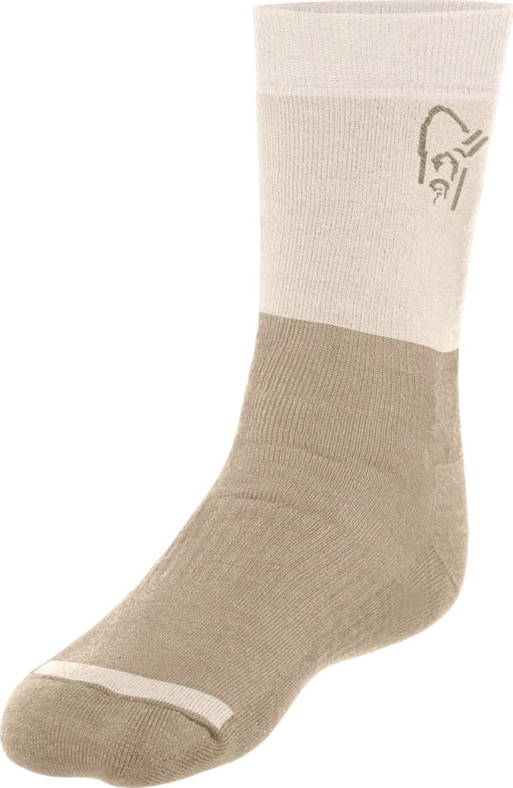 Norrøna Trollveggen Heavy Weight Merino Socks Oatmeal Norrøna
