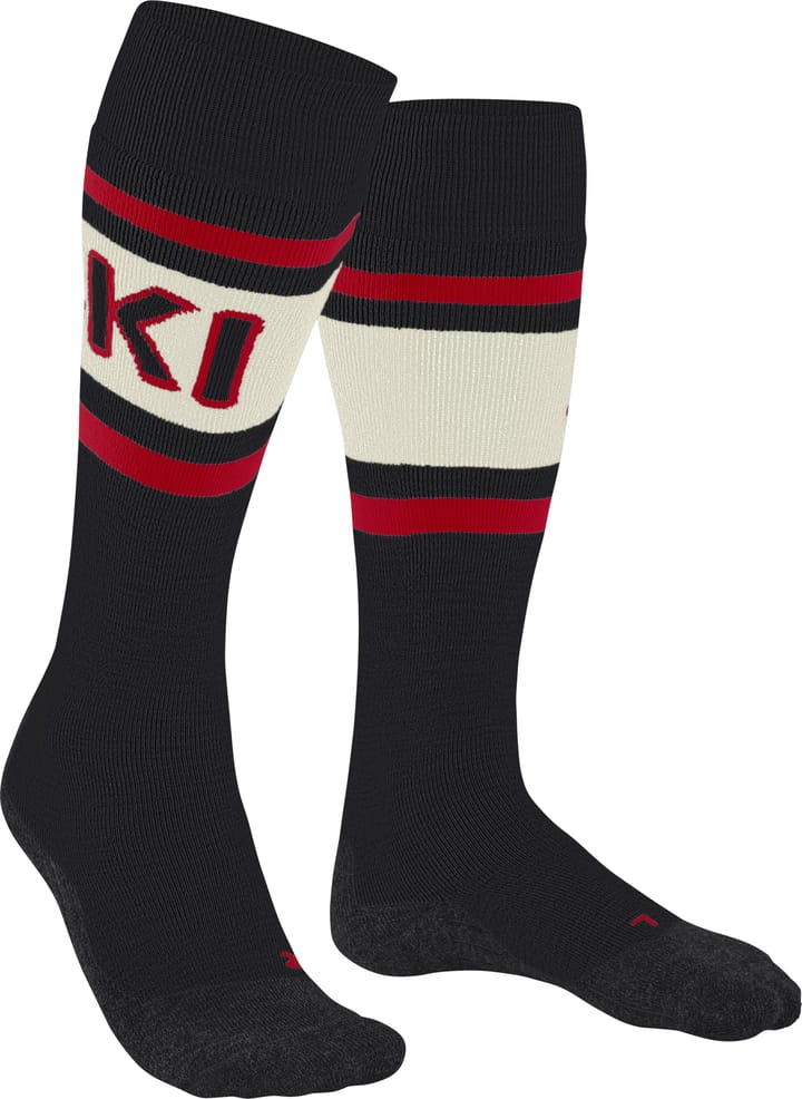 Falke Men's Falke Sk2 Intermediate Skiing Knee-High Socks Black Falke Falke Men's Falke Sk2 Intermediate Skiing Knee-High Socks Black Falke