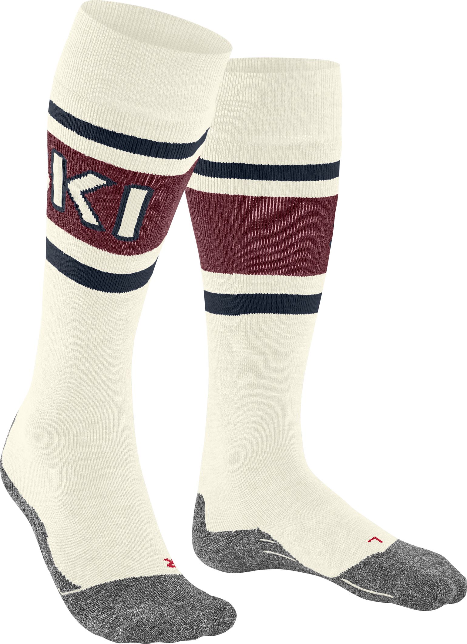 Falke Women's Falke Sk2 Trend Intermediate Skiing Knee-High Socks Off-white