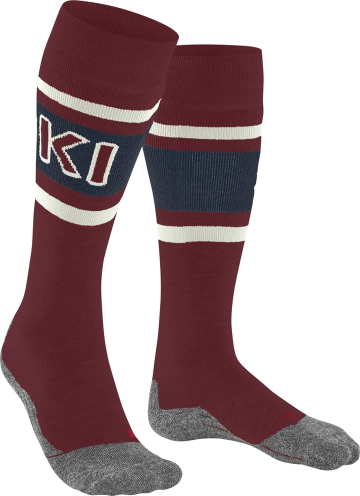 Falke Women's Falke Sk2 Trend Intermediate Skiing Knee-High Socks Merlot Falke Falke Women's Falke Sk2 Trend Intermediate Skiing Knee-High Socks Merlot Falke