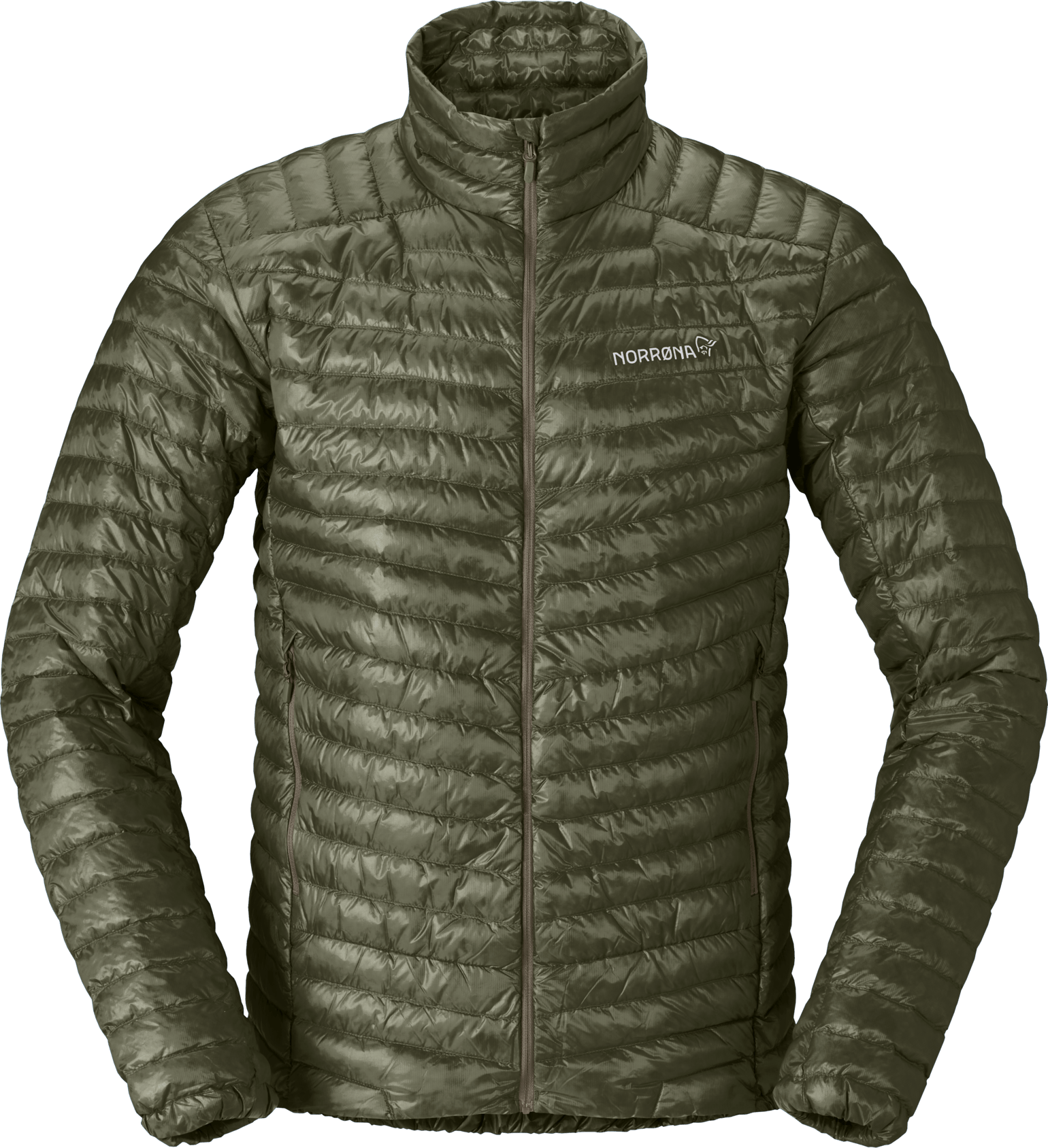 Norrøna Men's Trollveggen Superlight Down Jacket Deep Lichen Green
