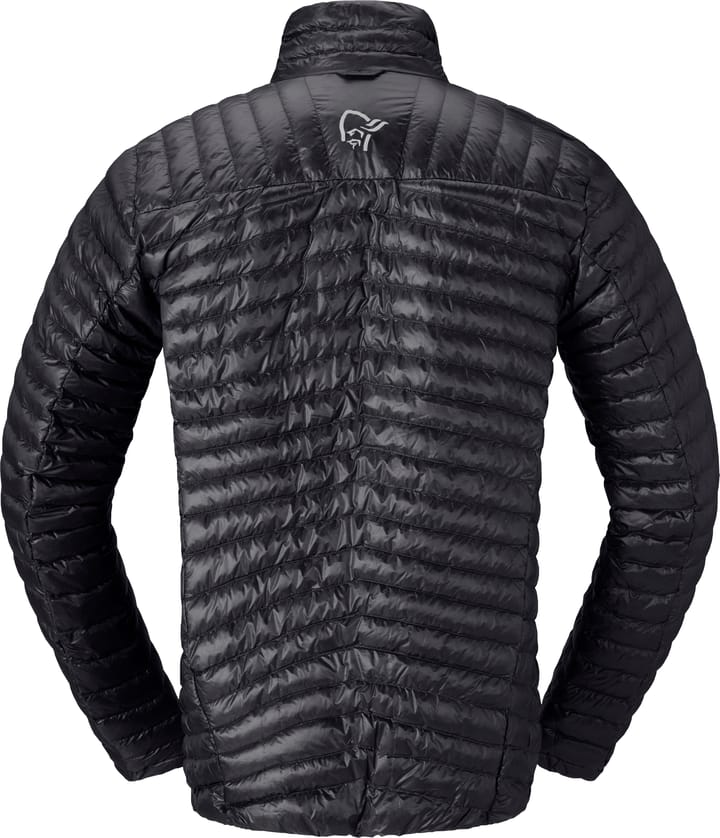 Norrøna Men's Trollveggen Superlight Down Jacket Caviar Black Norrøna