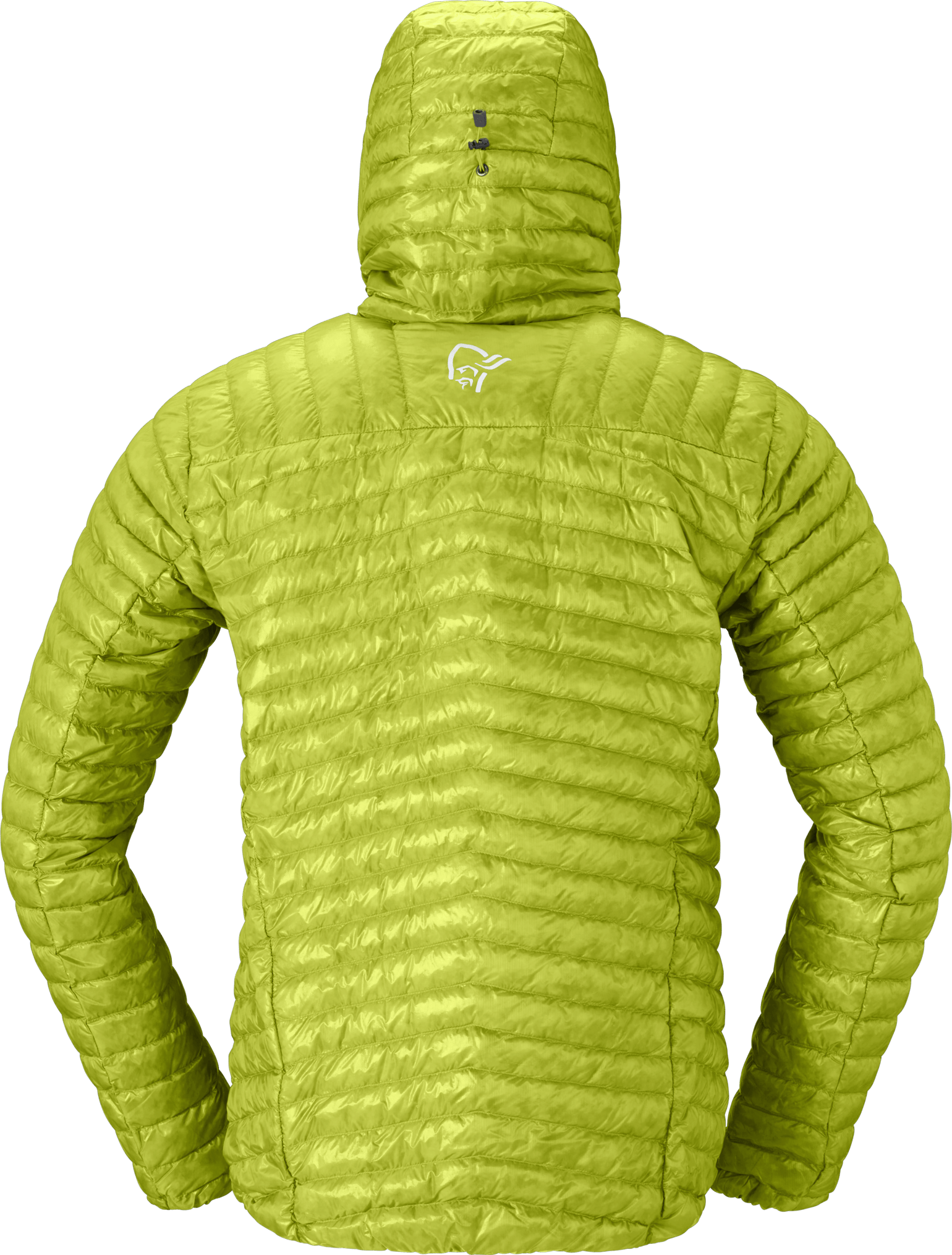 Norrøna Men's Trollveggen Superlight Down Hood Dark Citron