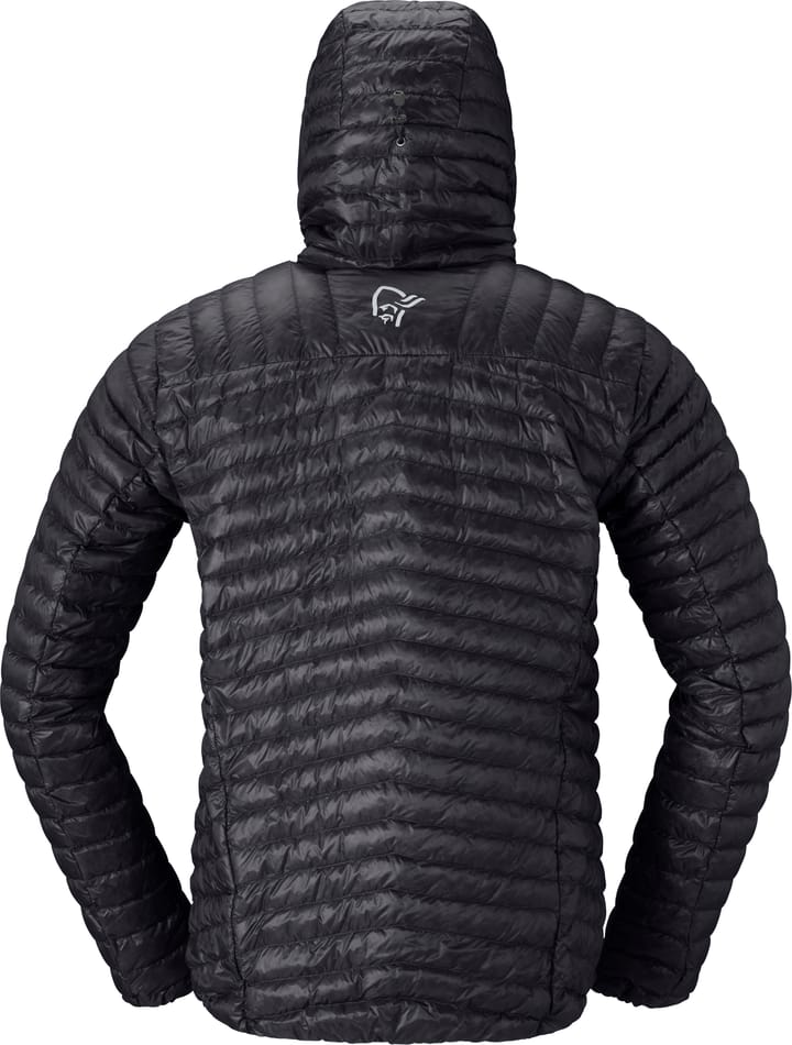 Norrøna Men's Trollveggen Superlight Down Hood Caviar Black Norrøna Norrøna Men's Trollveggen Superlight Down Hood Caviar Black Norrøna