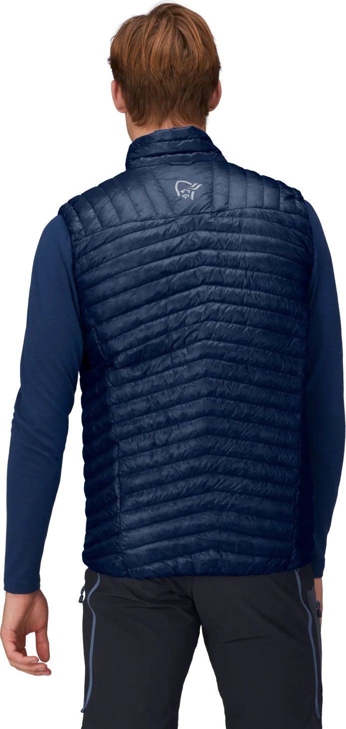 Norrøna Men's Trollveggen Superlight Down Vest Indigo Night Blue Norrøna Norrøna Men's Trollveggen Superlight Down Vest Indigo Night Blue Norrøna
