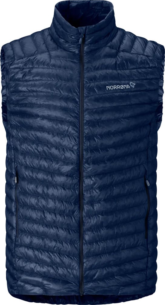 Norrøna Men's Trollveggen Superlight Down Vest Indigo Night Blue Norrøna Norrøna Men's Trollveggen Superlight Down Vest Indigo Night Blue Norrøna