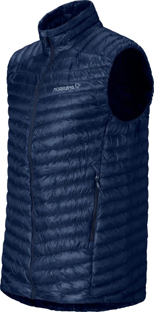 Norrøna Men's Trollveggen Superlight Down Vest Indigo Night Blue Norrøna Norrøna Men's Trollveggen Superlight Down Vest Indigo Night Blue Norrøna