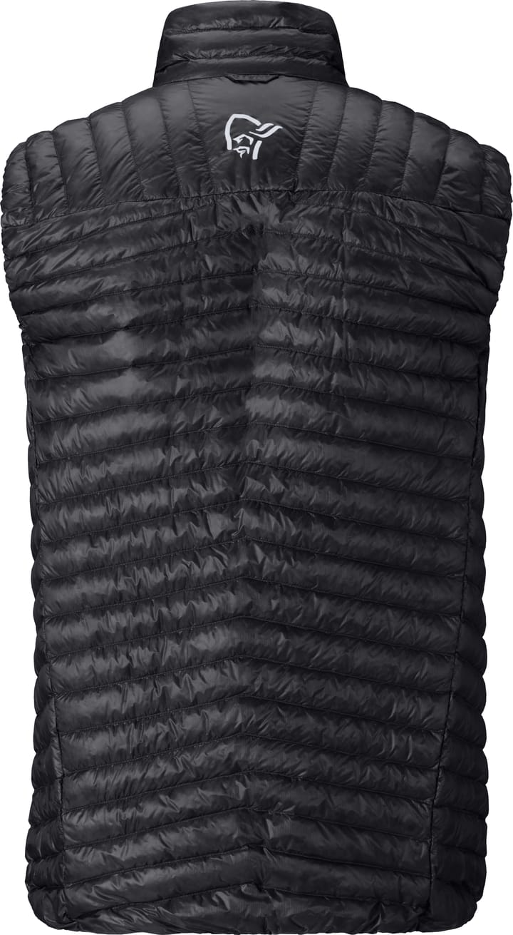 Norrøna Men's Trollveggen Superlight Down Vest Caviar Black Norrøna
