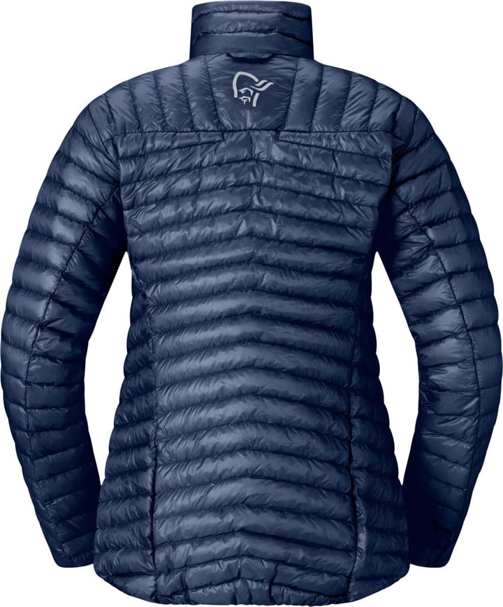 Norrøna Women's Trollveggen Superlight Down Jacket Indigo Night Blue Norrøna