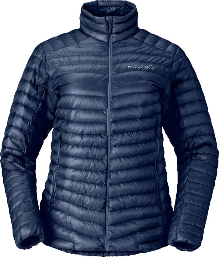Norrøna Women's Trollveggen Superlight Down Jacket Indigo Night Blue Norrøna