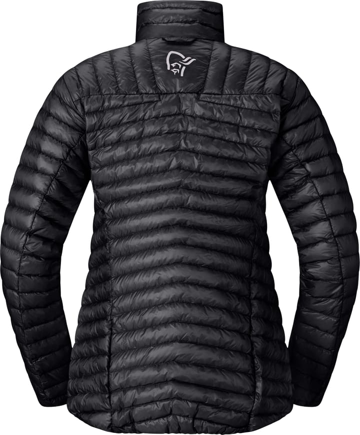 Norrøna Women's Trollveggen Down800 Super Light Jacket Caviar Black Norrøna