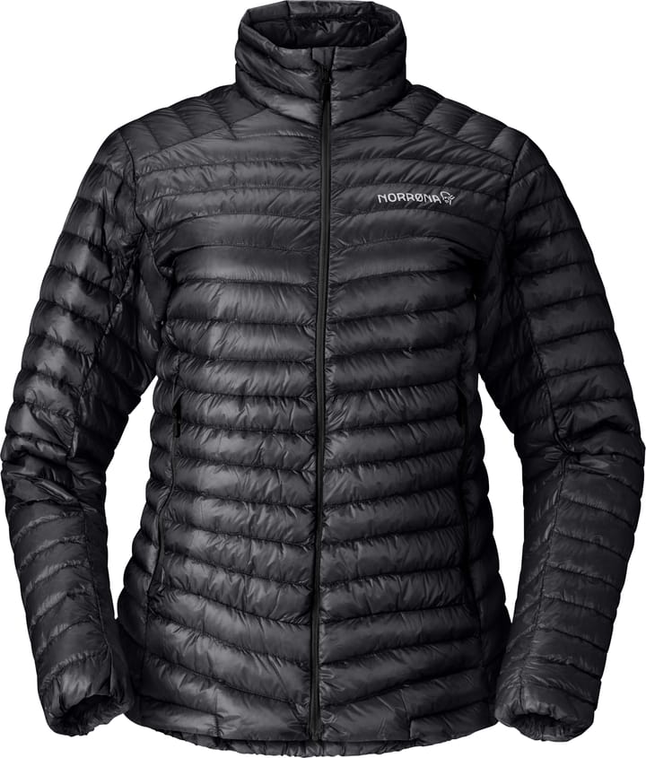 Norrøna Women's Trollveggen Down800 Super Light Jacket Caviar Black Norrøna