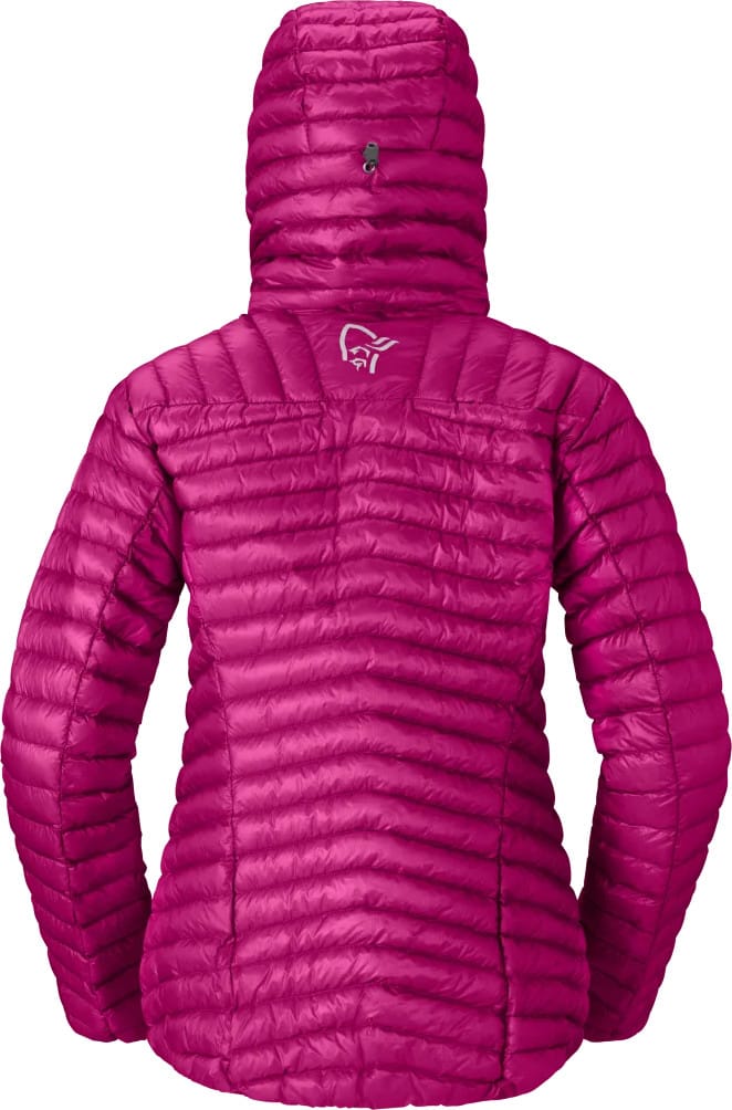 Norrøna Women's Trollveggen Superlight Down Hood Festival Fuchsia Norrøna
