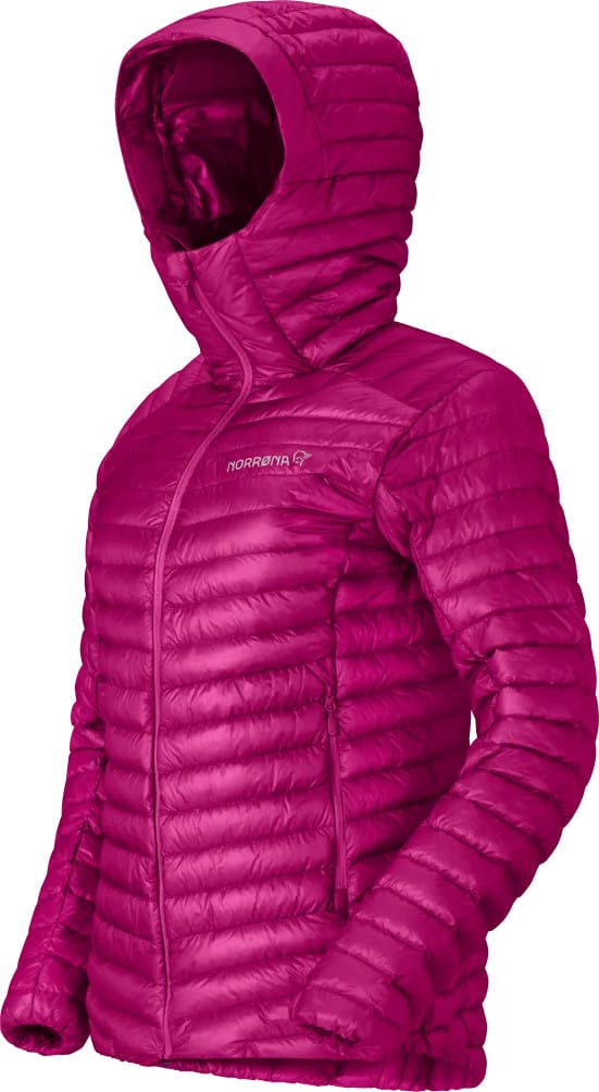 Norrøna Women's Trollveggen Superlight Down Hood Festival Fuchsia Norrøna