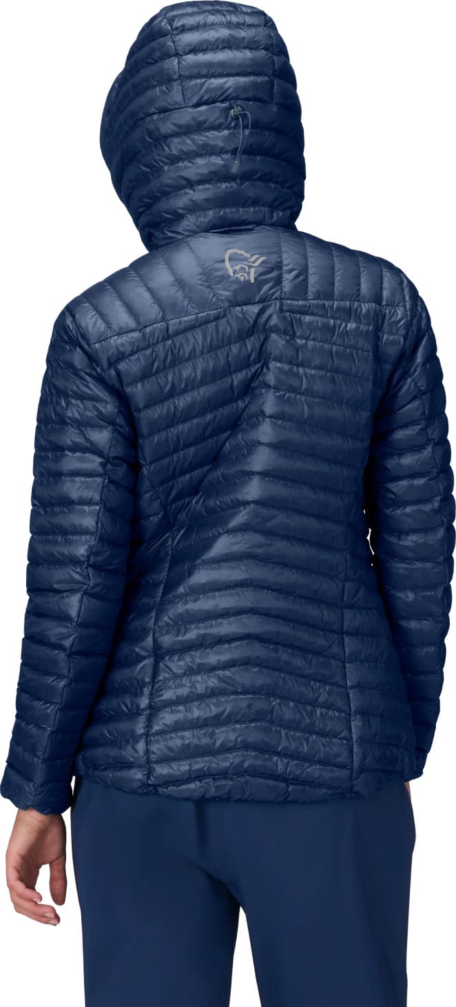 Norrøna Women's Trollveggen Superlight Down Hood Indigo Night Blue Norrøna Norrøna Women's Trollveggen Superlight Down Hood Indigo Night Blue Norrøna