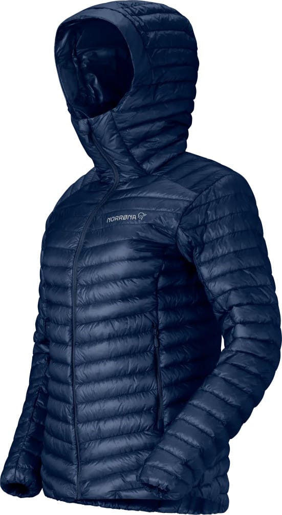 Norrøna Women's Trollveggen Superlight Down Hood Indigo Night Blue Norrøna Norrøna Women's Trollveggen Superlight Down Hood Indigo Night Blue Norrøna