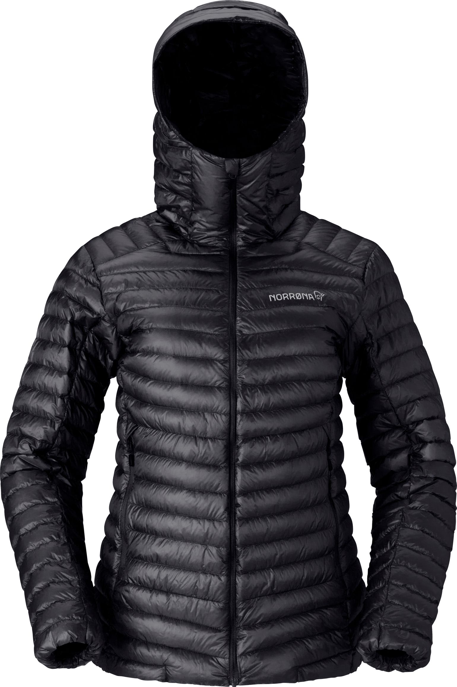 Norrøna Women's Trollveggen Superlight Down Hood Caviar Black