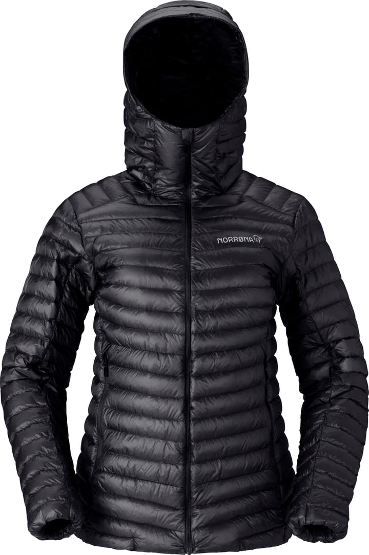 Norrøna Women's Trollveggen Superlight Down Hood Caviar Black Norrøna Norrøna Women's Trollveggen Superlight Down Hood Caviar Black Norrøna