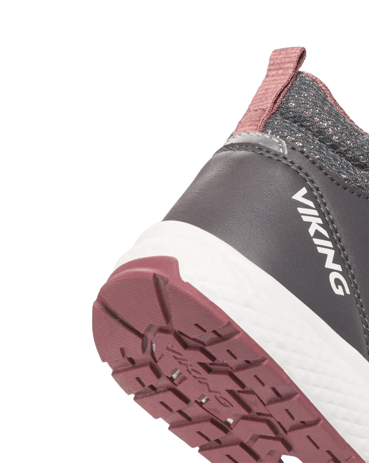Viking Footwear Kid´s Bouncy Glitter Mid GORE-TEX Charcoal Viking Footwear