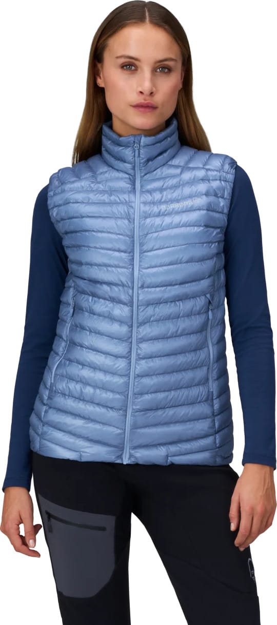 Norrøna Women's Trollveggen Superlight Down Vest Infinity Norrøna