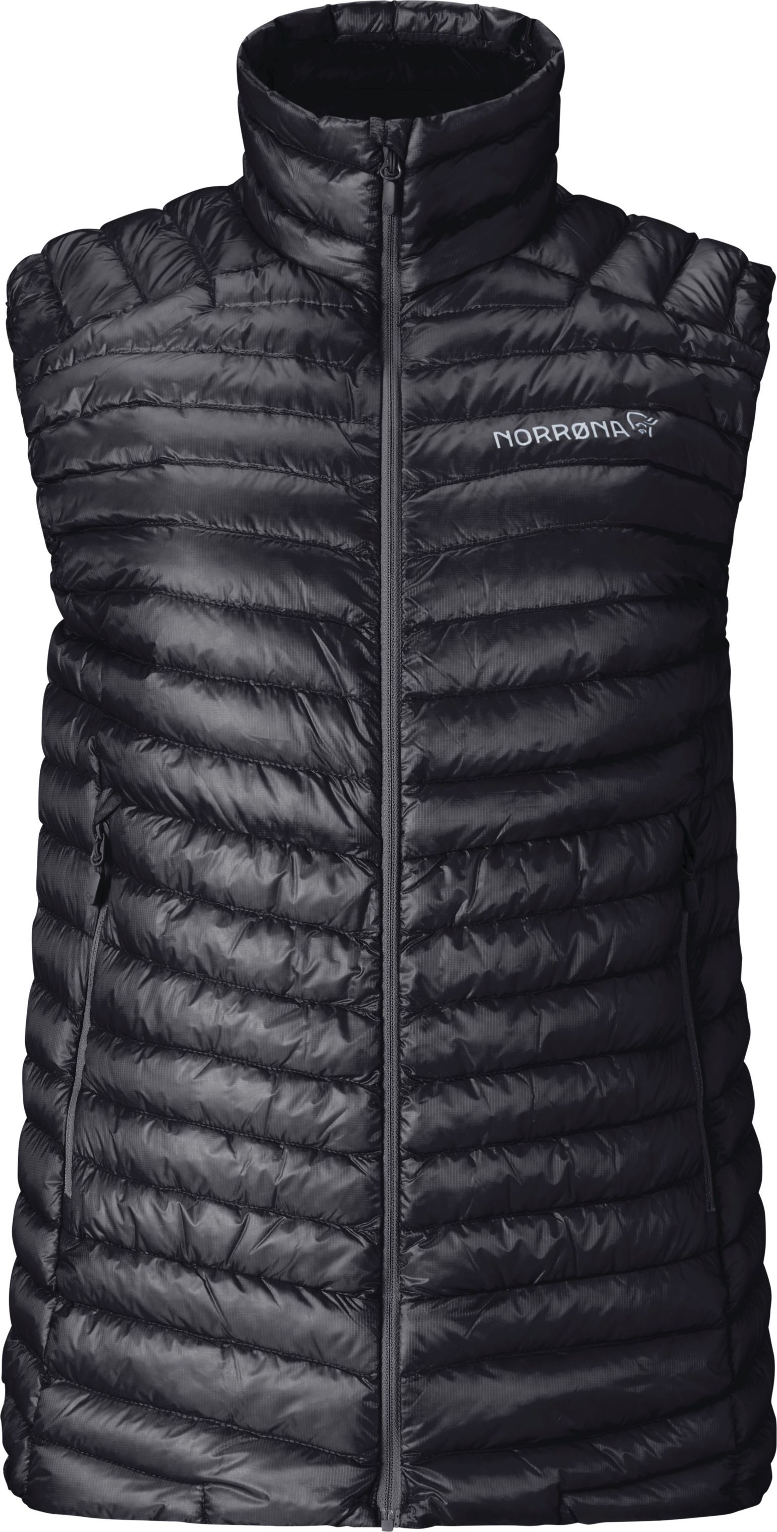 Norrøna Men's Trollveggen Superlight Down Vest Caviar Black