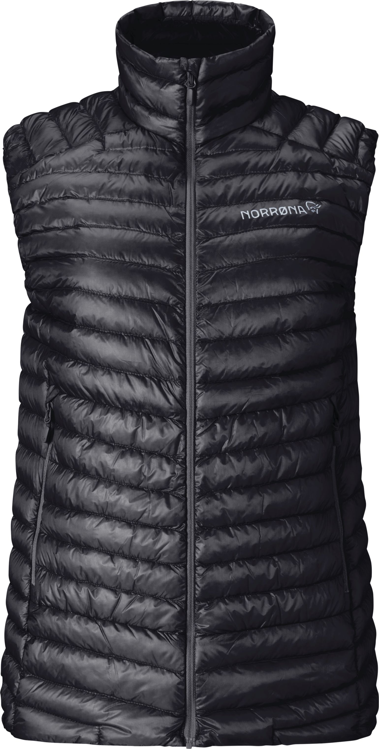 Norrøna Women's Trollveggen Superlight Down Vest Caviar Black