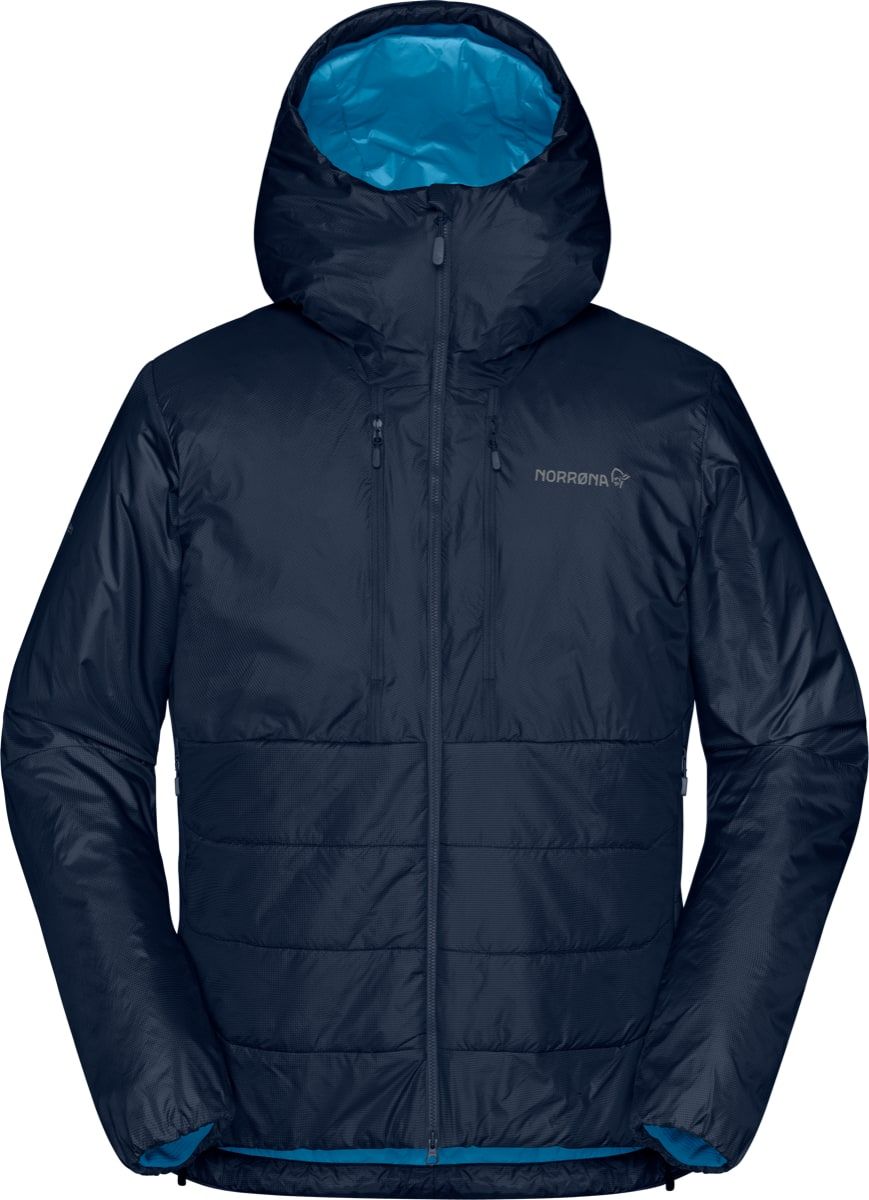 Norrøna Trollveggen Primaloft100 Zip Hood M's Indigo Night