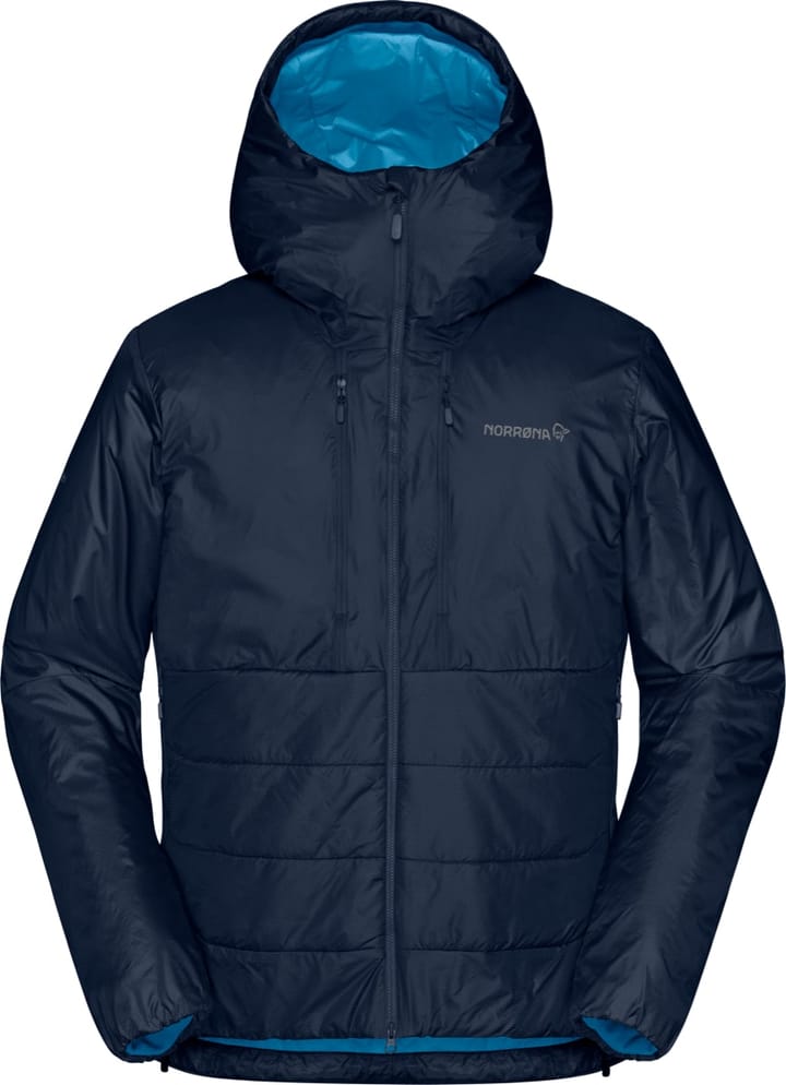 Norrøna Men's Trollveggen Primaloft100 Zip Hood Indigo Night Norrøna Norrøna Men's Trollveggen Primaloft100 Zip Hood Indigo Night Norrøna