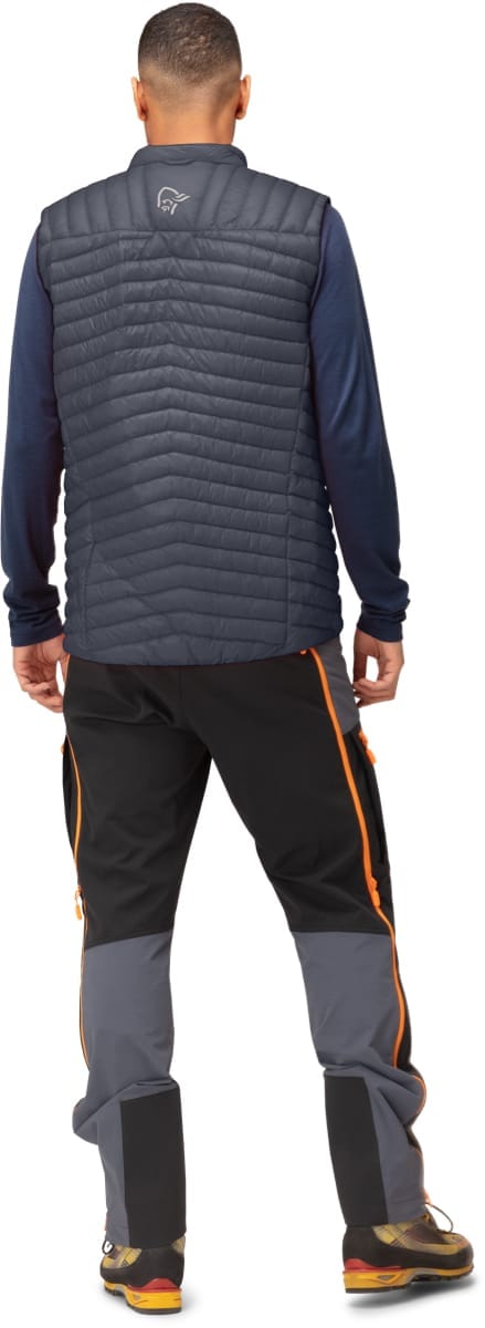Norrøna Men's Trollveggen Superlight Down850 Vest Cool Black Norrøna Norrøna Men's Trollveggen Superlight Down850 Vest Cool Black Norrøna