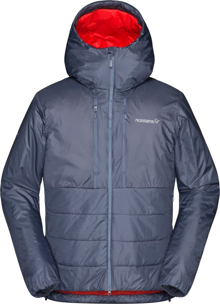 Norrøna Men's Trollveggen Primaloft100 Zip Hood Cool Black Norrøna Norrøna Men's Trollveggen Primaloft100 Zip Hood Cool Black Norrøna