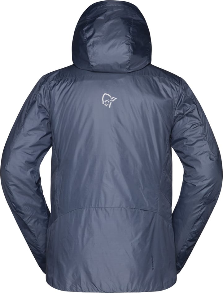 Norrøna Men's Trollveggen Primaloft100 Zip Hood Cool Black Norrøna